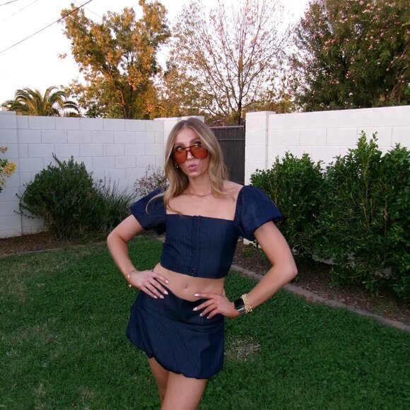 Boutique Denim Set - Picture 2 of 2